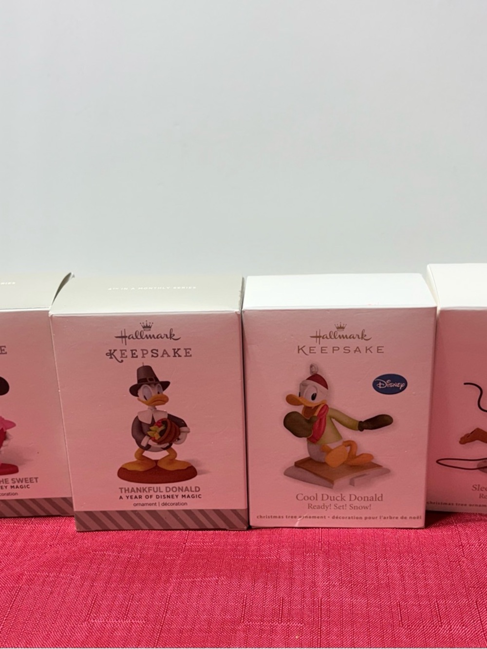 Hallmark Keepsake Disney Ornaments - lot/4